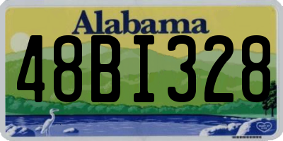 AL license plate 48BI328