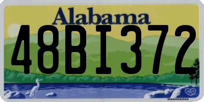 AL license plate 48BI372