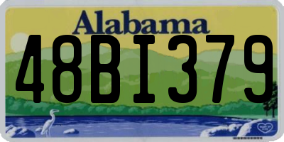 AL license plate 48BI379