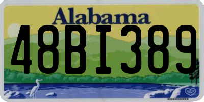 AL license plate 48BI389