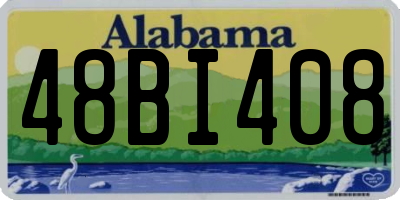AL license plate 48BI408