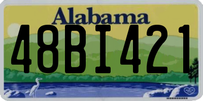 AL license plate 48BI421