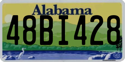AL license plate 48BI428
