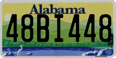 AL license plate 48BI448