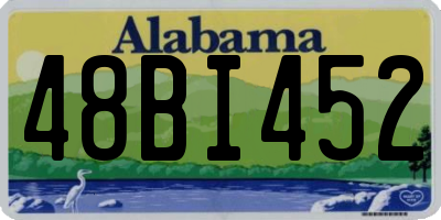 AL license plate 48BI452