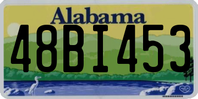 AL license plate 48BI453