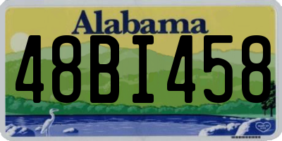 AL license plate 48BI458