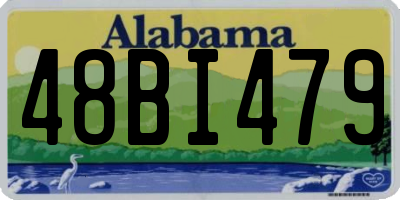 AL license plate 48BI479