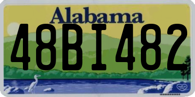 AL license plate 48BI482