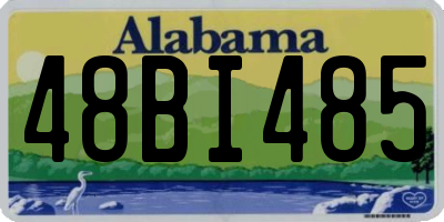 AL license plate 48BI485