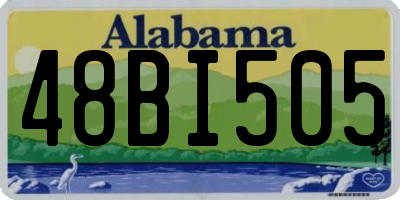 AL license plate 48BI505