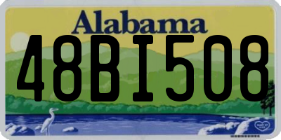 AL license plate 48BI508