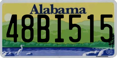 AL license plate 48BI515