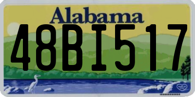 AL license plate 48BI517