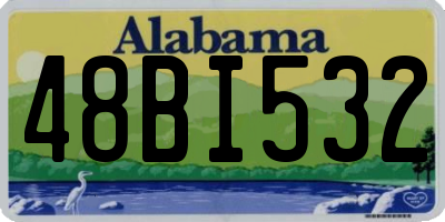 AL license plate 48BI532