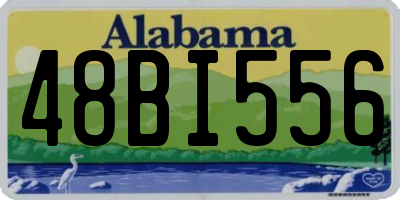 AL license plate 48BI556