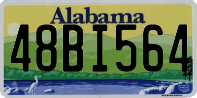 AL license plate 48BI564