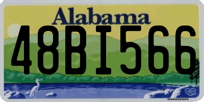 AL license plate 48BI566