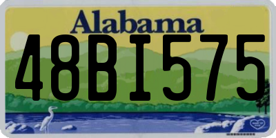 AL license plate 48BI575