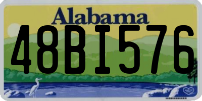 AL license plate 48BI576