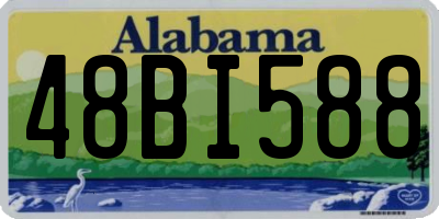 AL license plate 48BI588