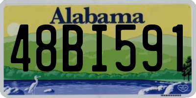 AL license plate 48BI591