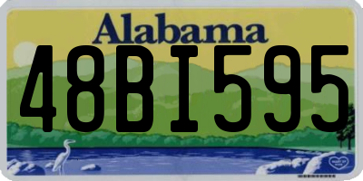 AL license plate 48BI595