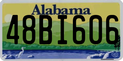 AL license plate 48BI606