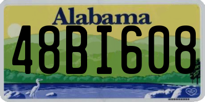 AL license plate 48BI608