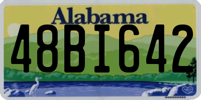 AL license plate 48BI642