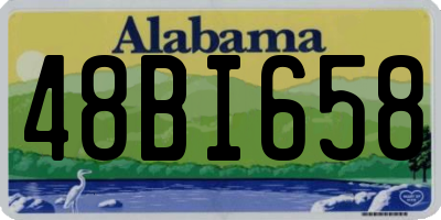 AL license plate 48BI658