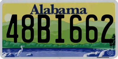 AL license plate 48BI662