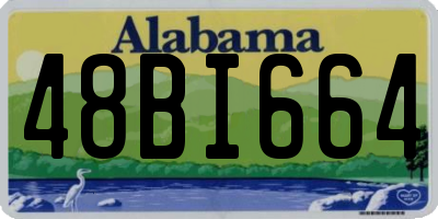 AL license plate 48BI664