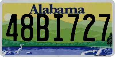 AL license plate 48BI727