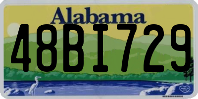 AL license plate 48BI729