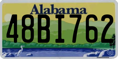 AL license plate 48BI762