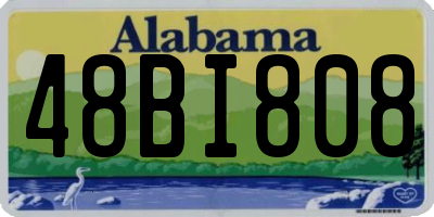 AL license plate 48BI808