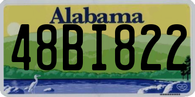 AL license plate 48BI822