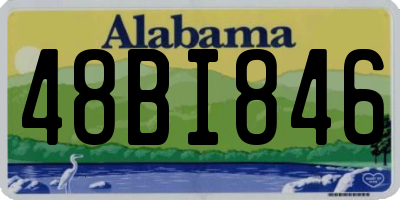 AL license plate 48BI846