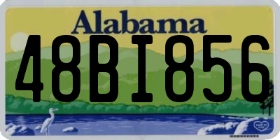 AL license plate 48BI856