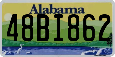 AL license plate 48BI862