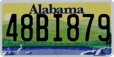 AL license plate 48BI879
