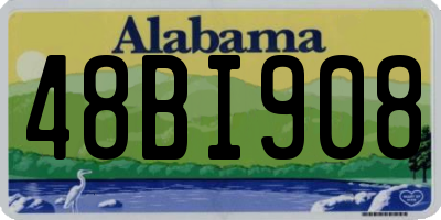 AL license plate 48BI908