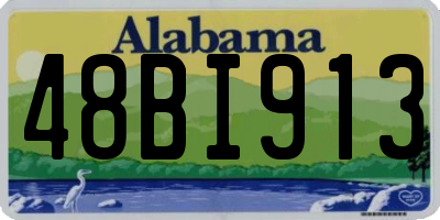 AL license plate 48BI913