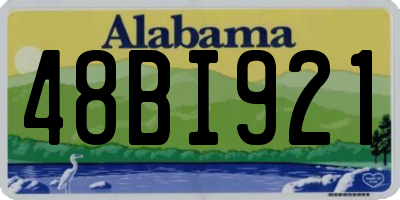 AL license plate 48BI921