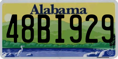 AL license plate 48BI929