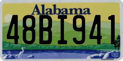 AL license plate 48BI941