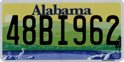 AL license plate 48BI962