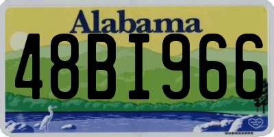 AL license plate 48BI966