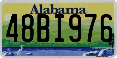 AL license plate 48BI976